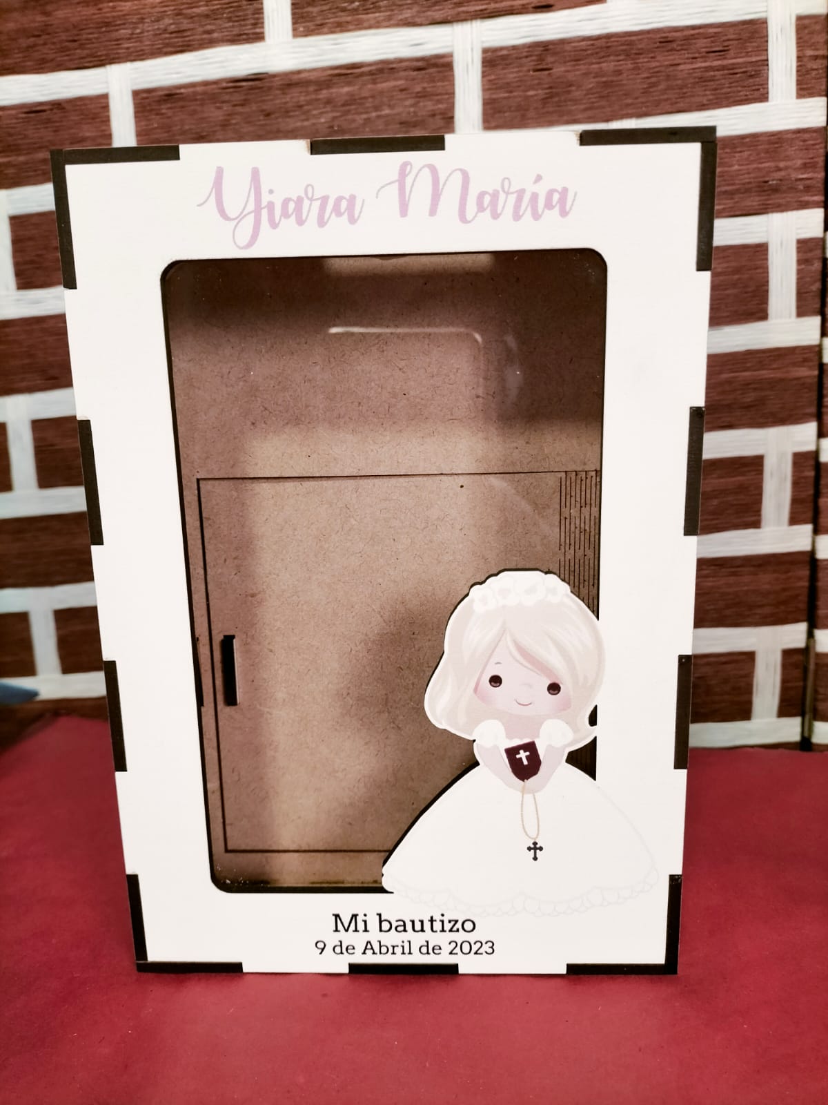 Tirelire personnalisée Communion – vue 4