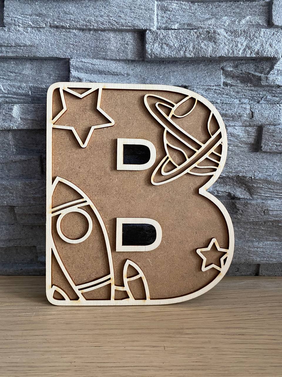 Lettres à thème pour décoration murale – vue 2