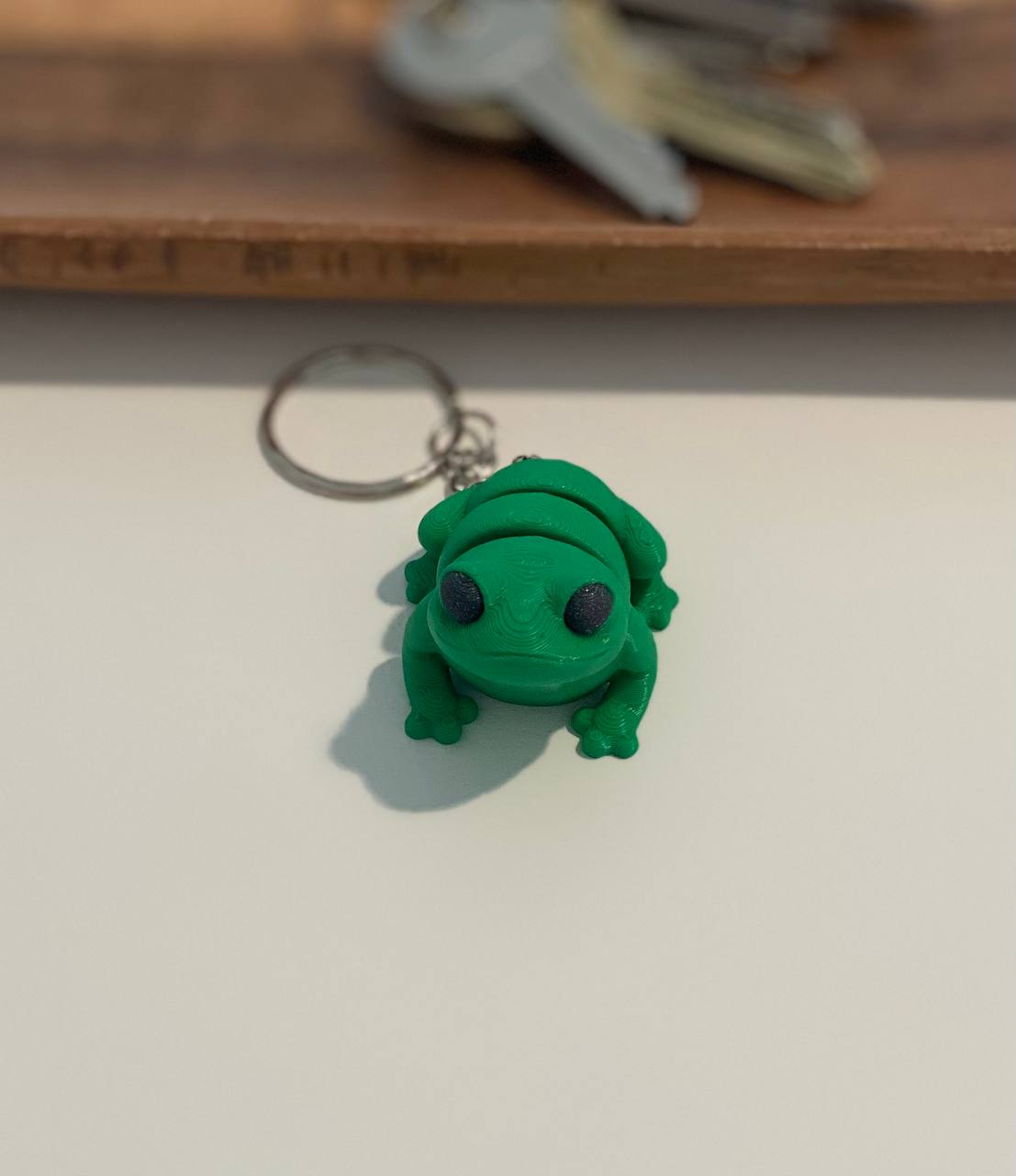 Porte-clés grenouille – vue 3