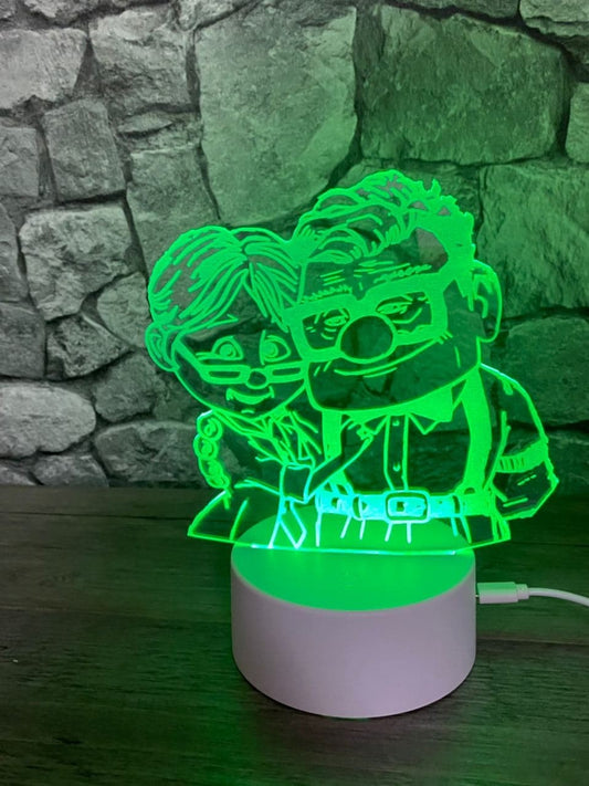 Lampe LED grands-parents Là-haut