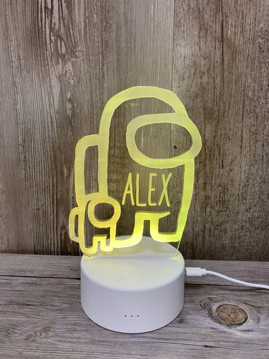 Lampe LED Among Us animal de compagnie