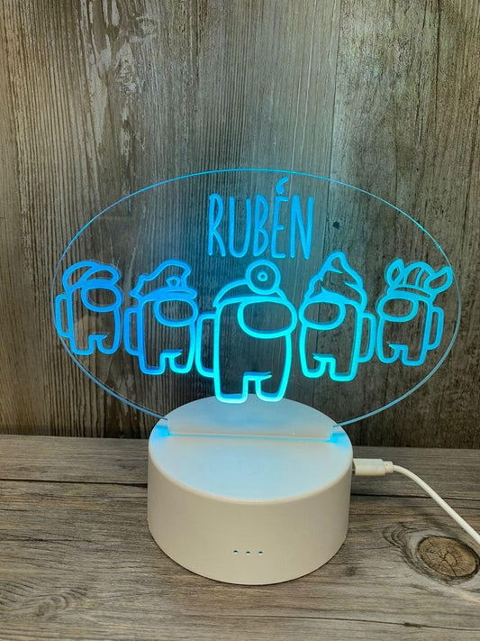Lampe LED Among Us réunion
