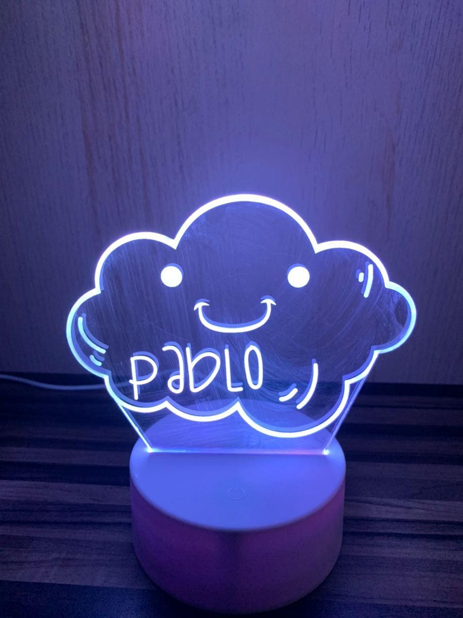 Lampe LED nuage