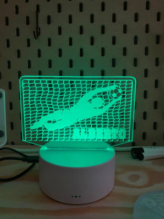 Lampe LED gardien de but