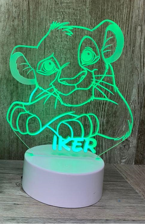 Lampe LED Simba du Roi Lion