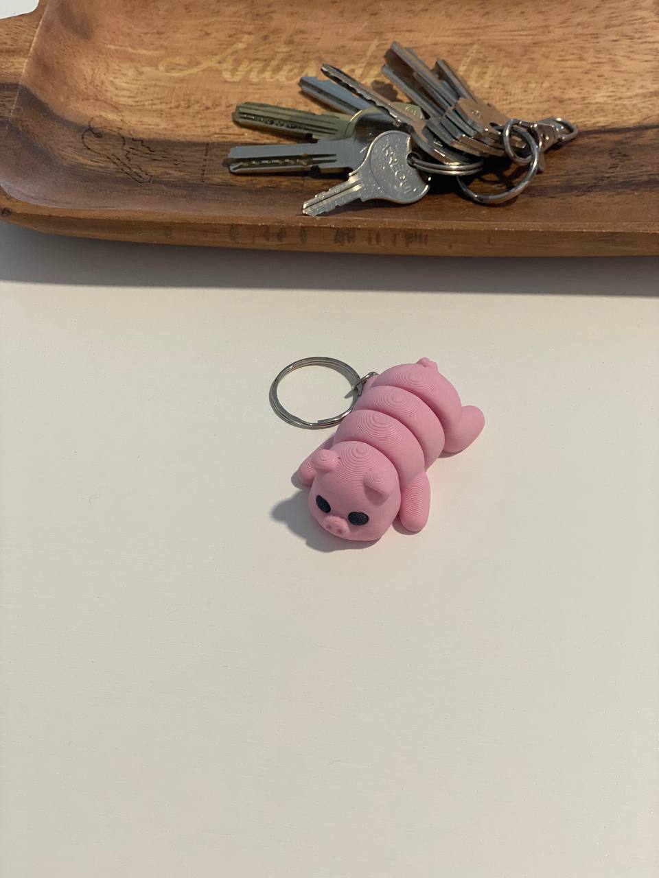 Porte-clés petit cochon – vue 3