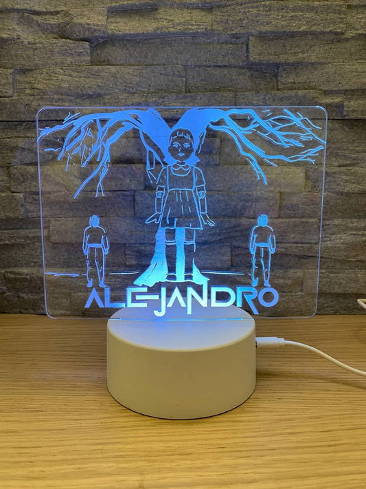 Lampe LED Squid Game
