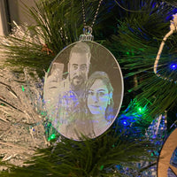 Boule de Noël avec photo – vue 2