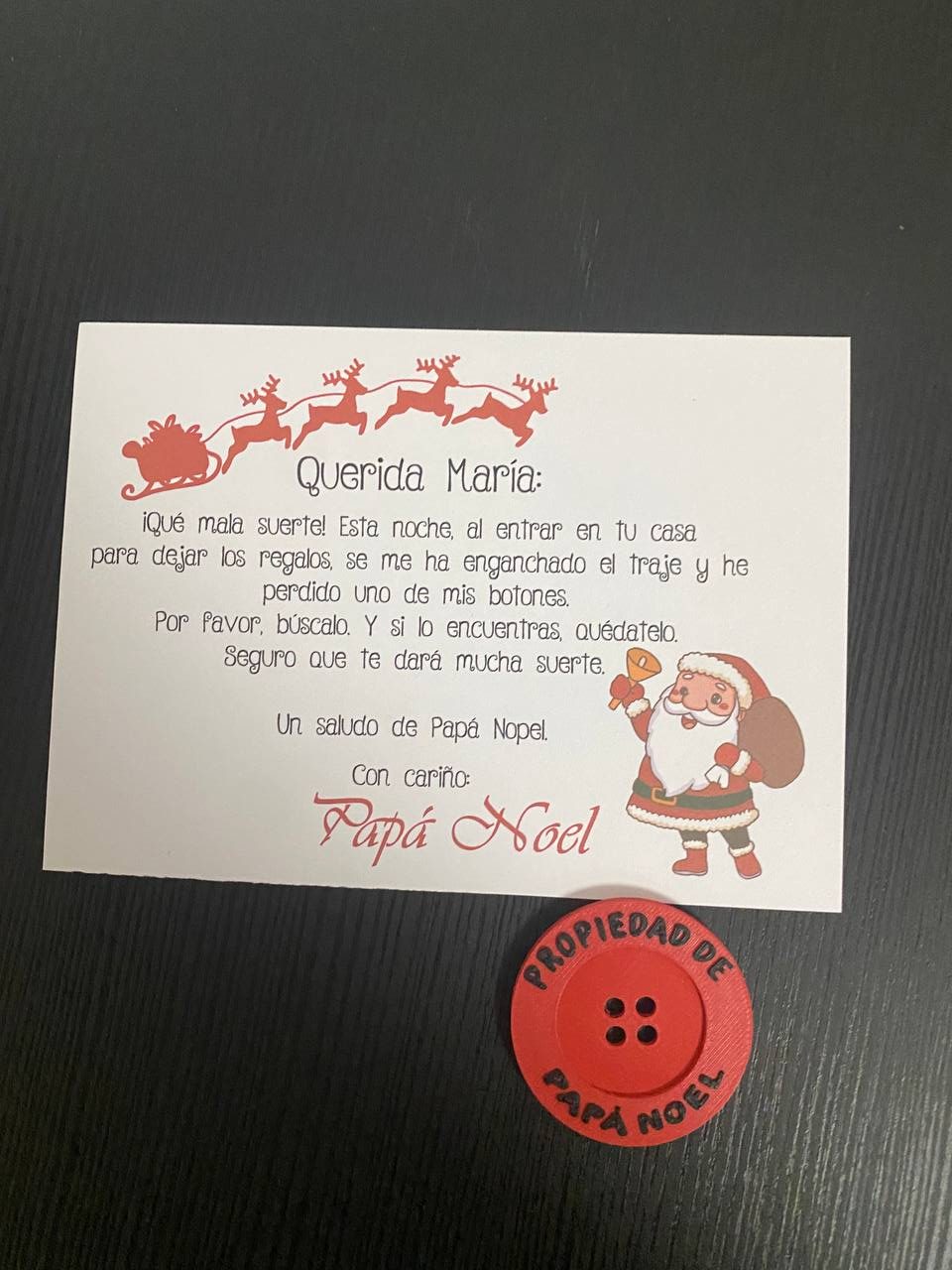 Bouton perdu du Père Noël – vue 3