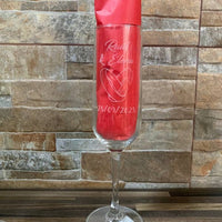 Flûtes à Champagne Personnalisées — Pack Cadeau Mariage