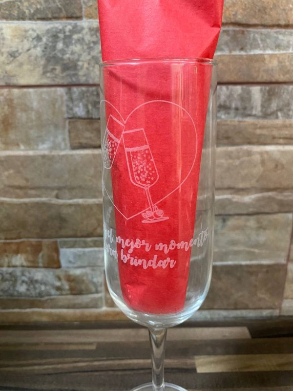 Flûtes à Champagne Personnalisées — Pack Cadeau Mariage
