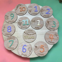 Cartes étapes bébé
