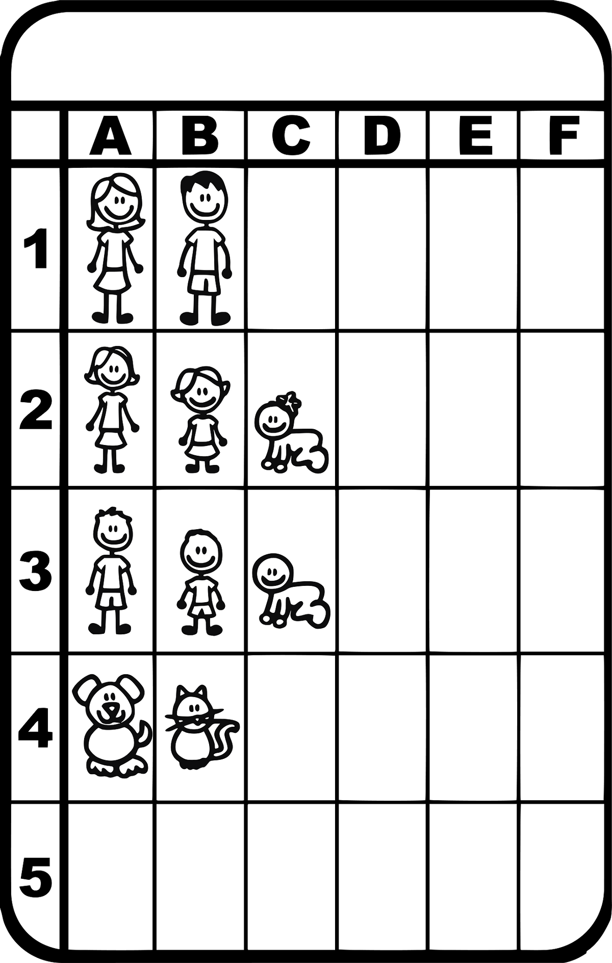 Paillasson Famille – vue 2