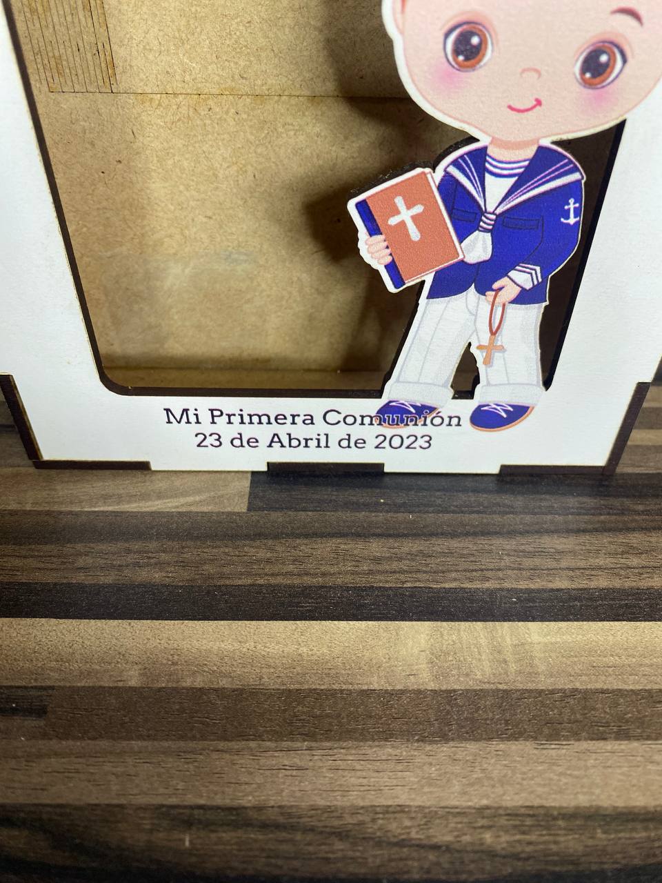 Tirelire personnalisée Communion – vue 3