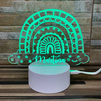 Lampe enfant arc-en-ciel