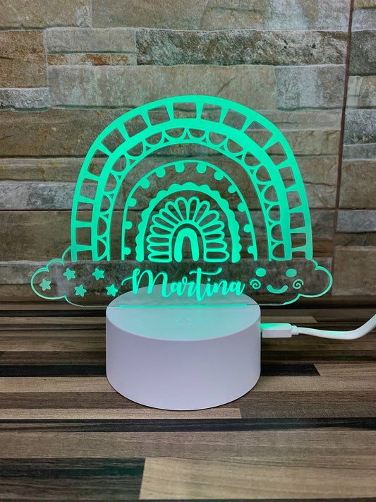 Lampe enfant arc-en-ciel