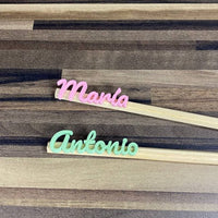 Crayon personnalisé avec prénom — Baptême, Communion & Fin d'année