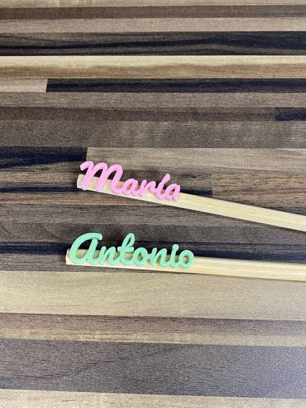Crayon personnalisé avec prénom — Baptême, Communion & Fin d'année