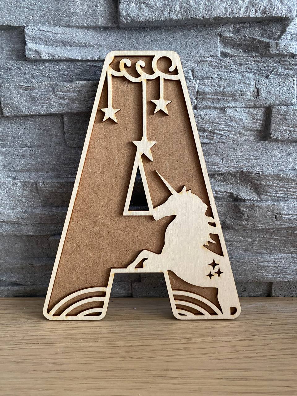 Lettres à thème pour décoration murale – vue 4