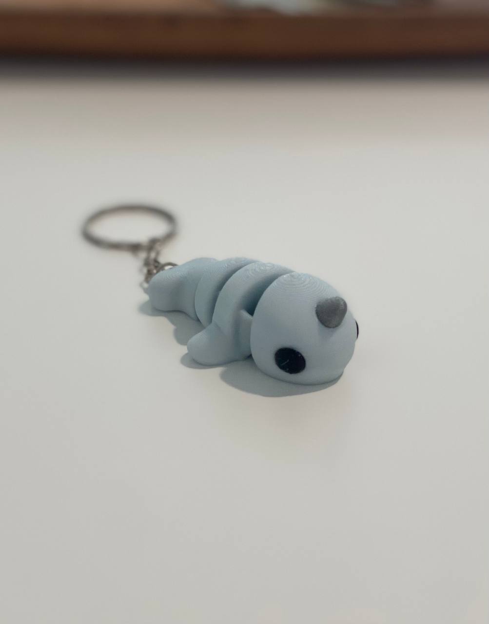 Porte-clés narval, la licorne des mers