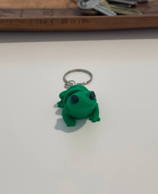 Porte-clés grenouille