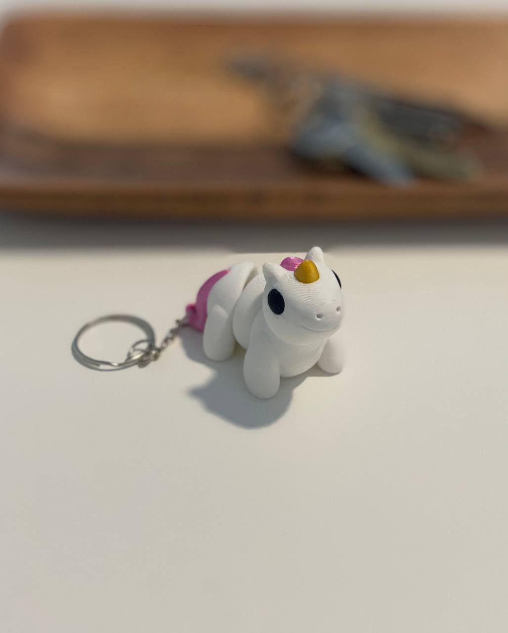 Porte-clés licorne
