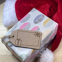 Pack de 5 étiquettes cadeau assorties