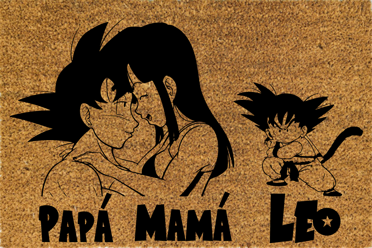 Paillasson Famille Dragon Ball