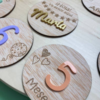 Cartes étapes bébé – vue 3