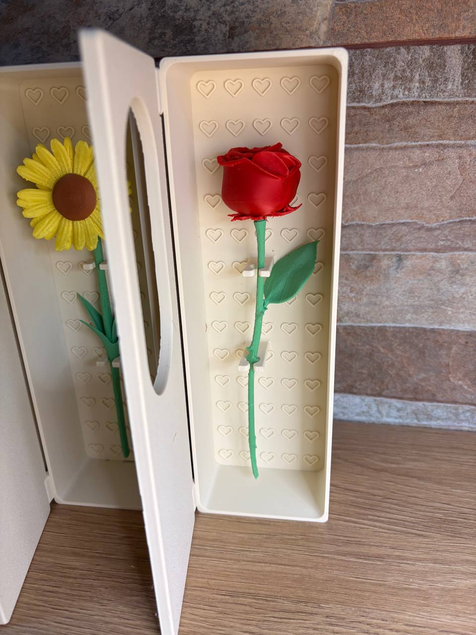 Fleur Éternelle Personnalisée — Coffret Cadeau Fête des Mères