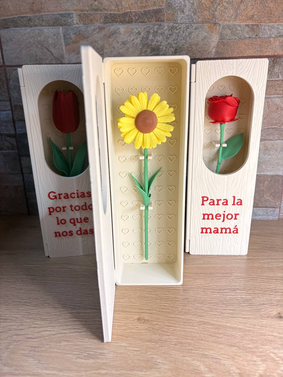 Fleur Éternelle Personnalisée — Coffret Cadeau Fête des Mères