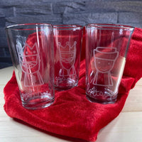 Set de verres pour les Rois Mages