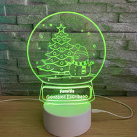 Lampe boule de Noël – vue 3