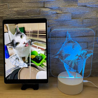 Lampe LED de votre animal : chien, chat, lapin…
