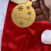 Boules de Noël en acrylique effet miroir – vue 3
