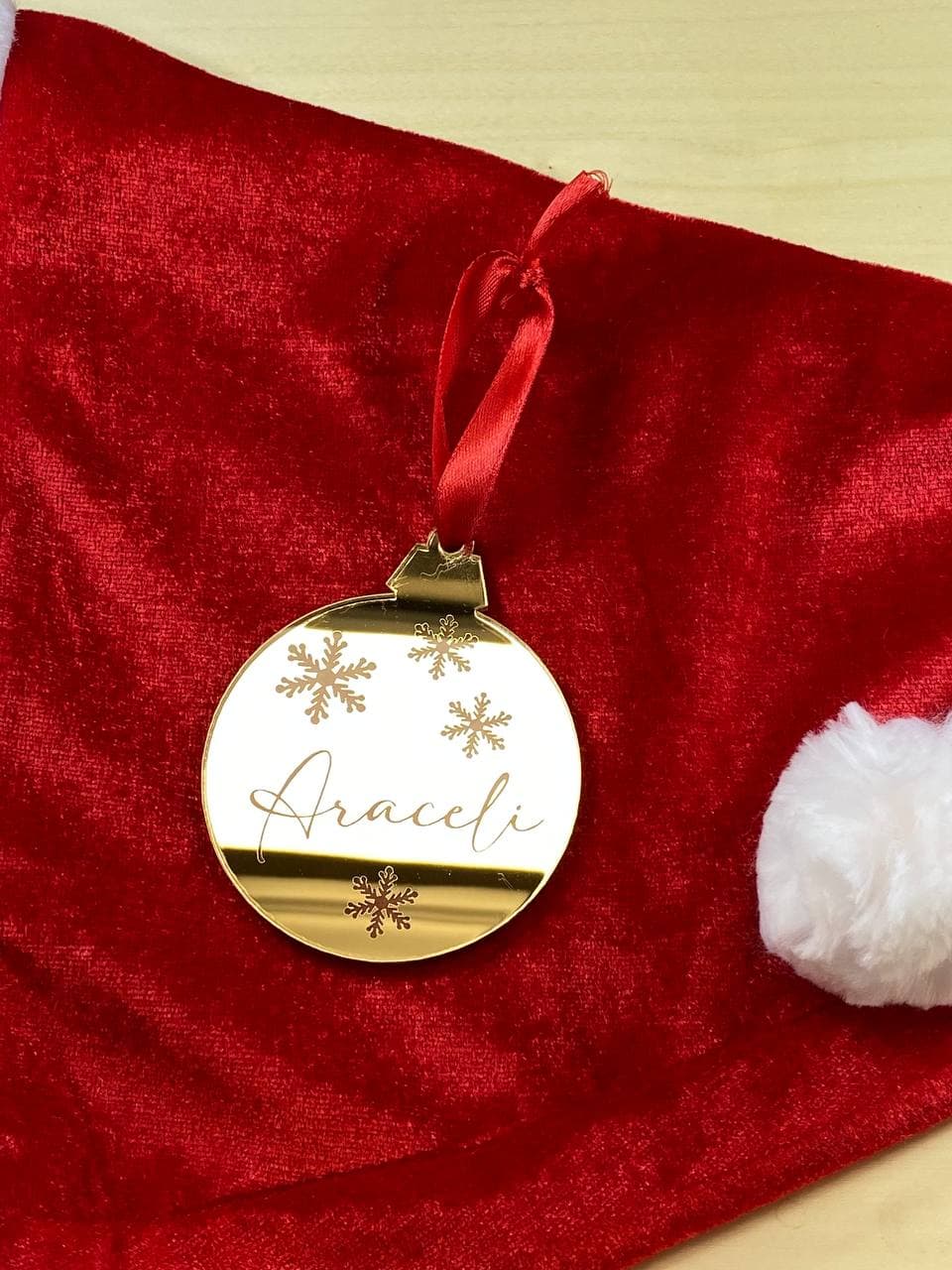 Boules de Noël en acrylique effet miroir – vue 4