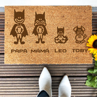 Paillasson Famille Batman