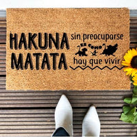 Paillasson Hakuna Matata sans soucis