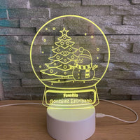 Lampe boule de Noël – vue 2