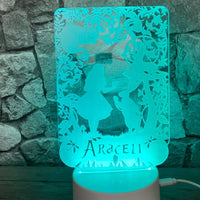 Lampe LED Alice au pays des merveilles