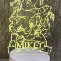 Lampe LED amis du Roi Lion