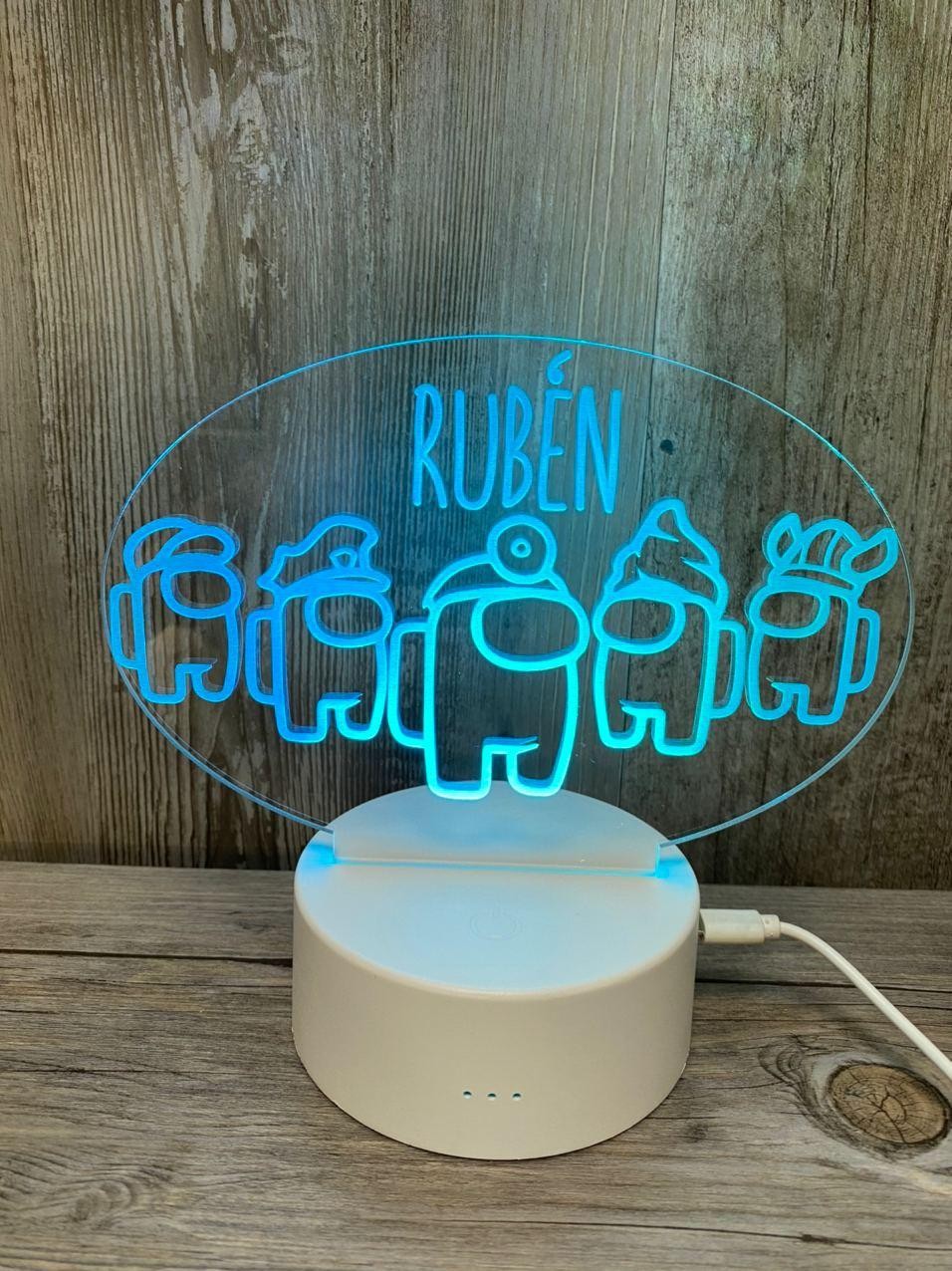 Lampe LED Among Us réunion