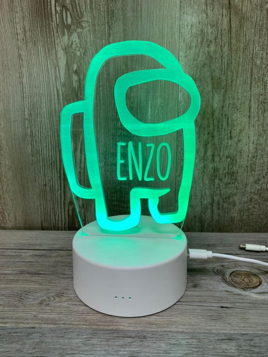 Lampe LED Among Us