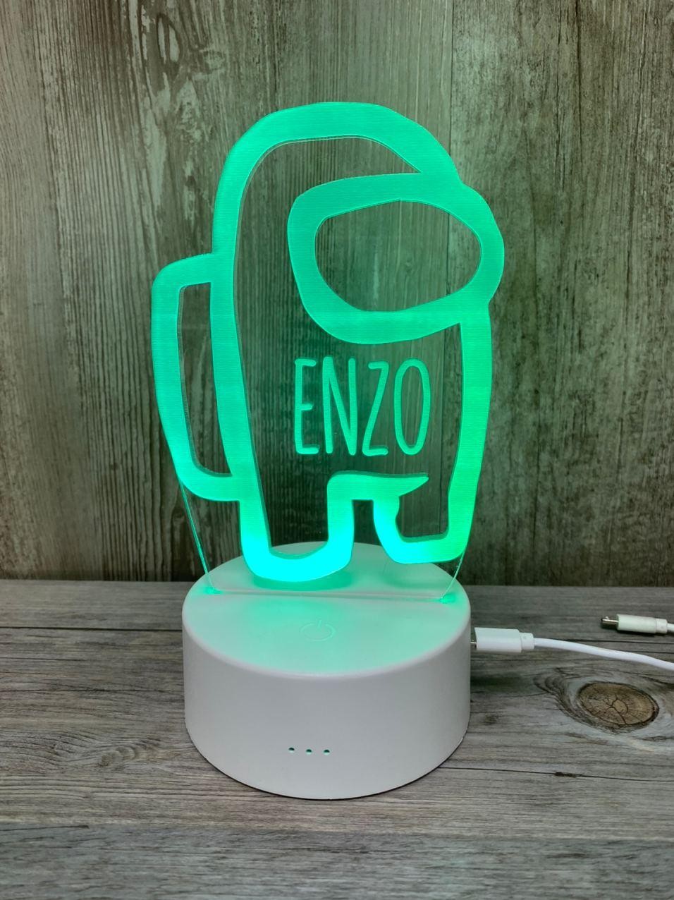 Lampe LED Among Us
