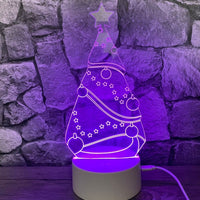 Lampe LED sapin de Noël