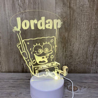 Lampe LED Bob l'éponge