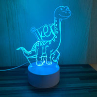 Lampe LED dinosaure