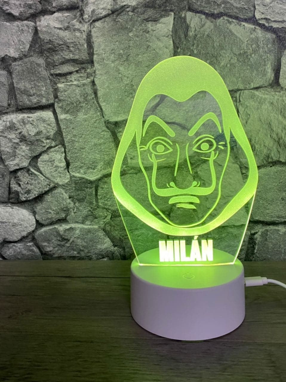 Lampe LED La Casa de Papel