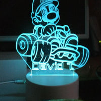 Lampe LED Mario Kart