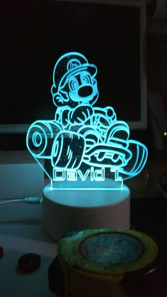 Lampe LED Mario Kart